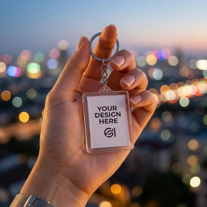 Acrylic Photo Keychain thumb 3