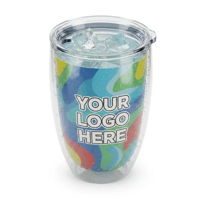 Acrylic Tumbler Clear 16oz thumb 2