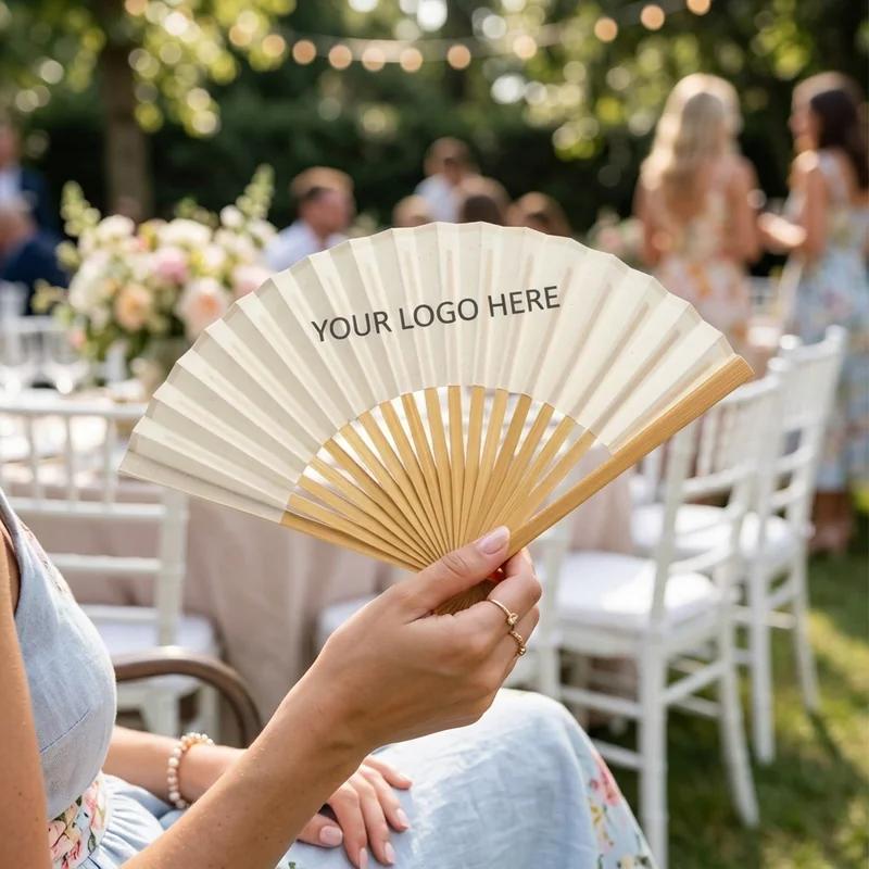 Bamboo Folding Fan thumb 3