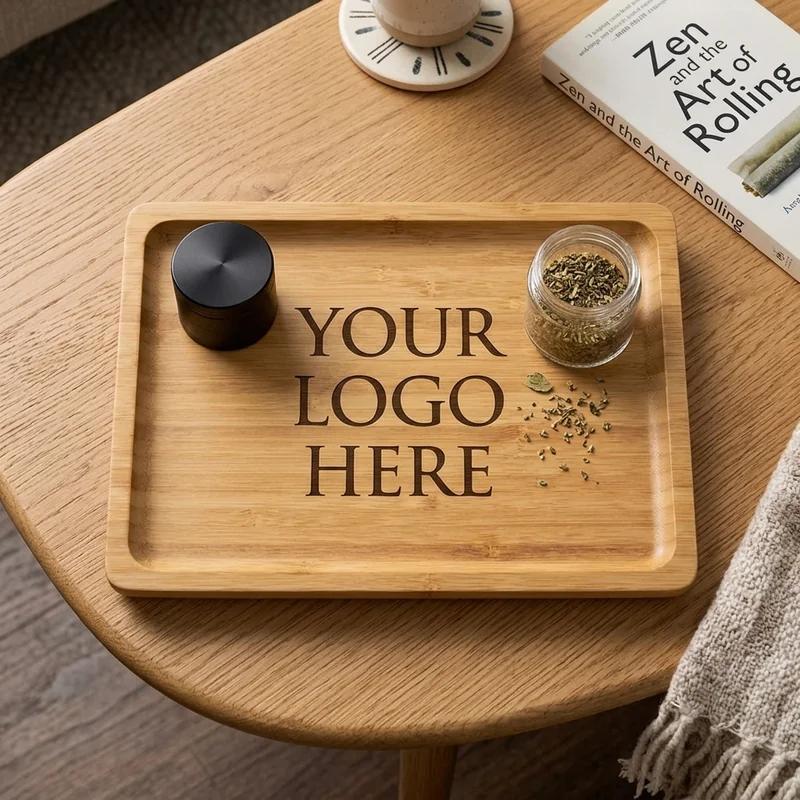 Bamboo Rolling Tray thumb 3
