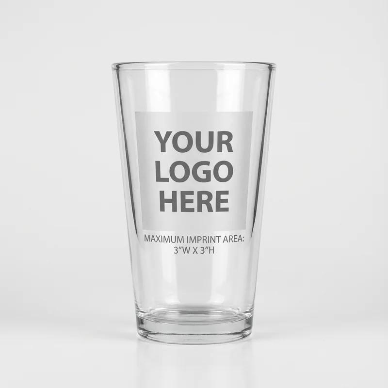 Beer Pint Glass 16oz thumb 1