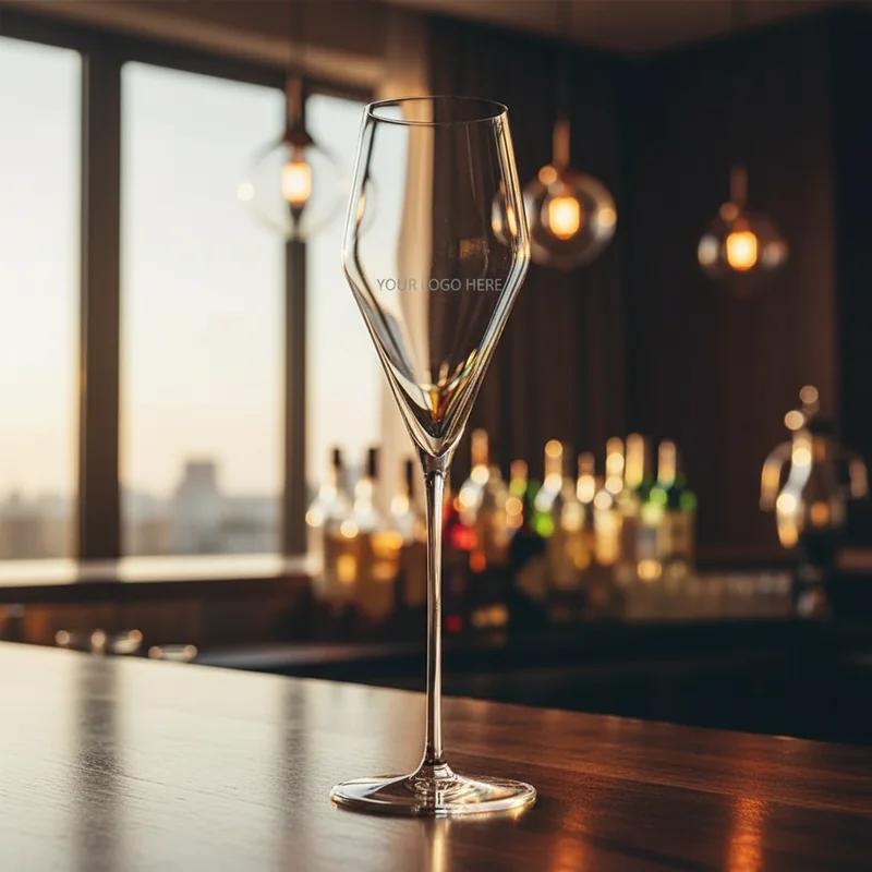 Handmade Bubble Champagne Flute 9oz thumb 4