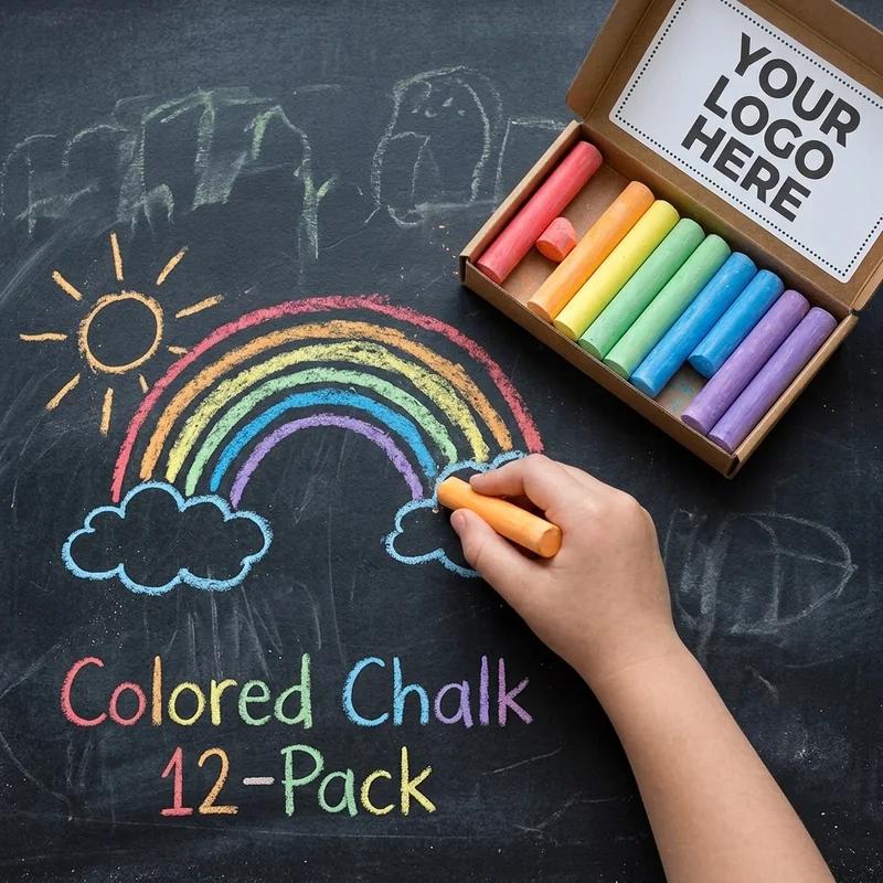 Colored Chalk 12-Pack thumb 3