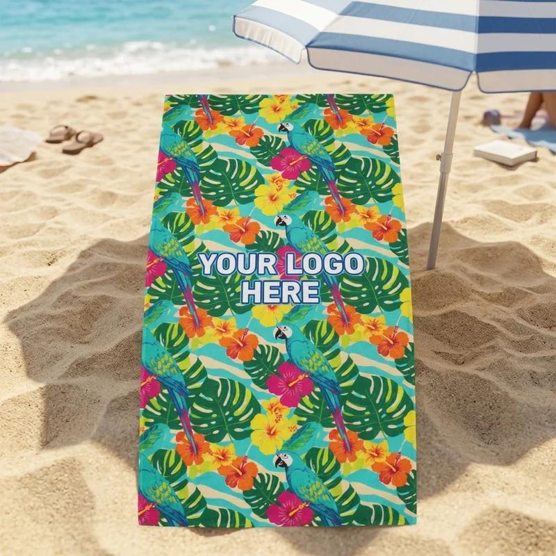 Aangepaste Strandhanddoek Volledige Maat thumb 3