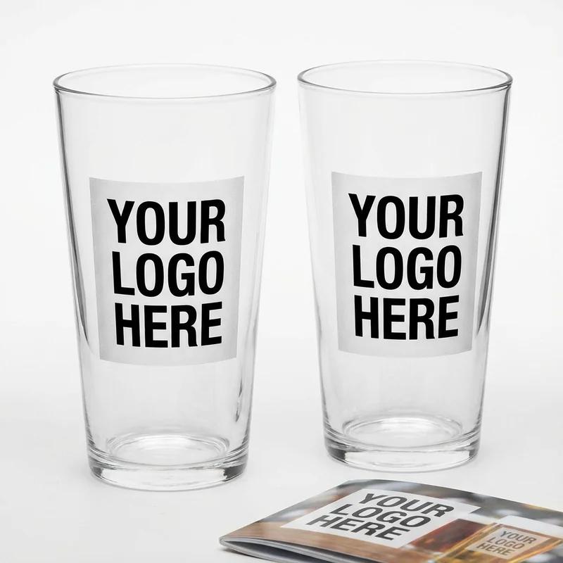 Custom Beer Pint Glasses thumb 1