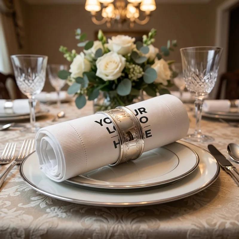 Custom Cloth Napkin Set thumb 3
