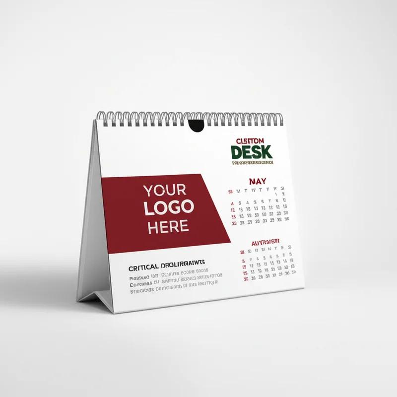 Aangepaste Bureaukalender