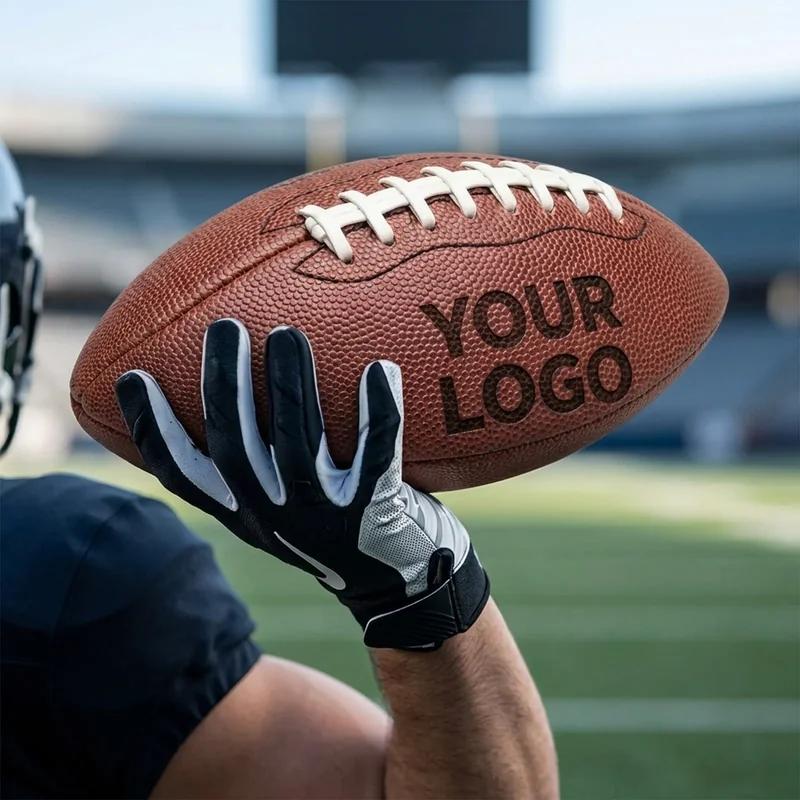 Aangepaste American Football Officiële Maat thumb 3