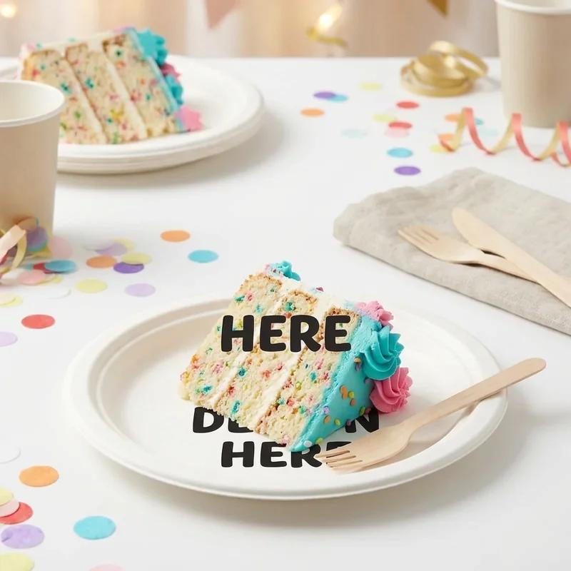 Custom Party Plates 9-Inch thumb 3