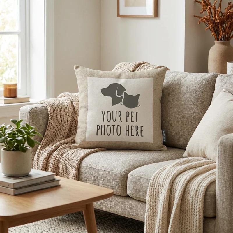 Custom Pet Photo Pillow thumb 1