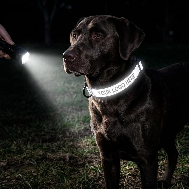 Custom Reflective Pet Collar thumb 3