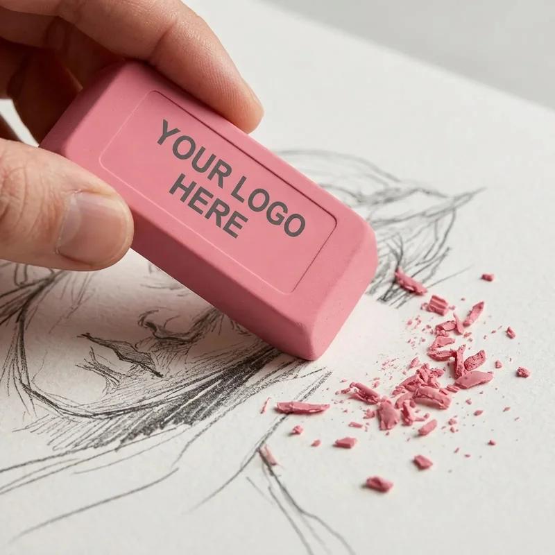Large Pink Eraser thumb 3