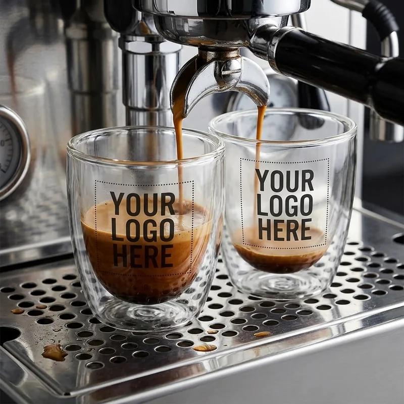 Glass Espresso Cups Set thumb 3