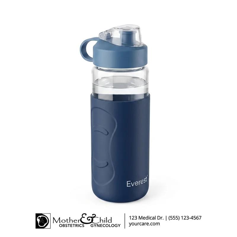 Everest 20oz Glass Silicone Bottle Pro thumb 2