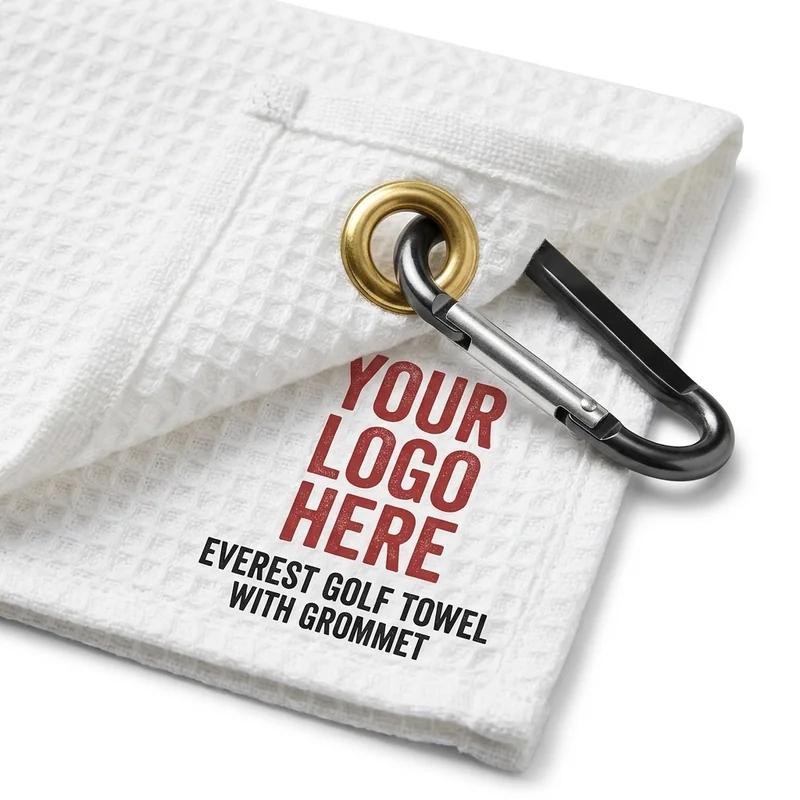 Everest Golf Towel with Grommet and Clip thumb 2