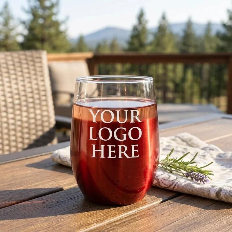 Everest Stemless 15oz Wine Glass thumb 3