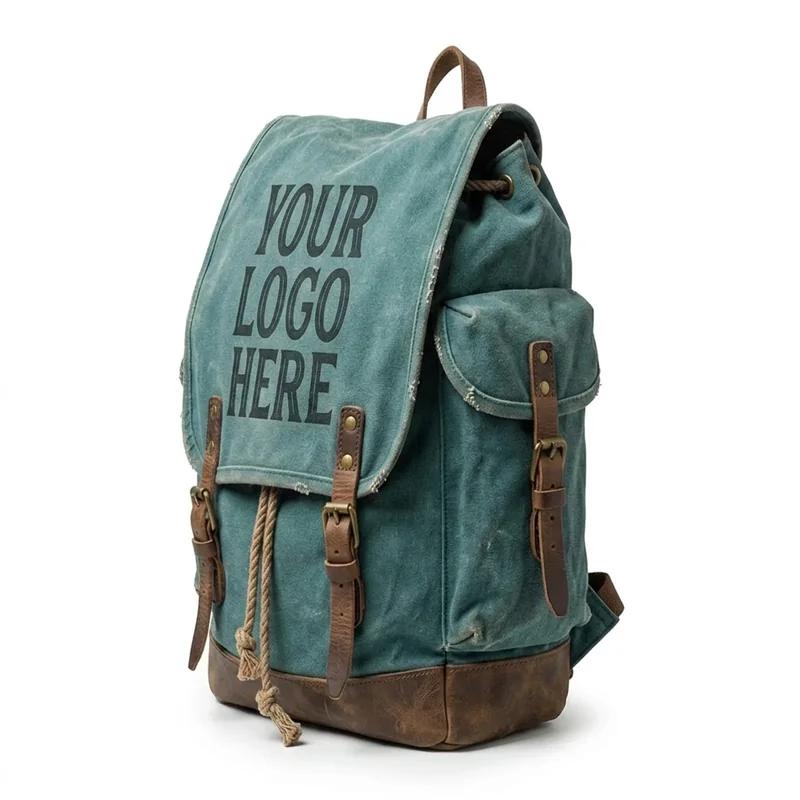 Everest Vintage Canvas Rucksack thumb 2