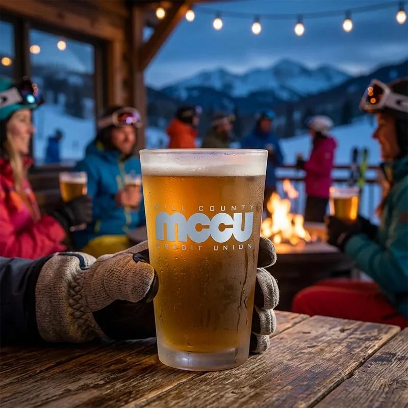 Glacier Frost 16oz Frosted Pint thumb 3