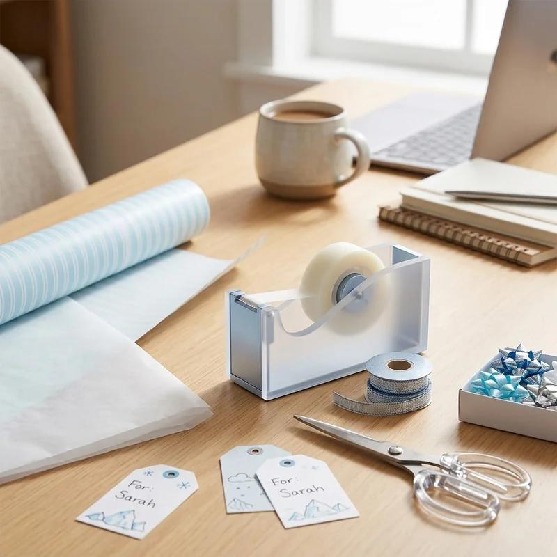 Glacier Frost Desktop Tape Dispenser thumb 3