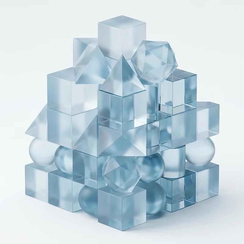 Glacier Frost Geometric Display Kit thumb 2