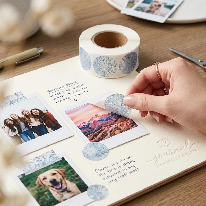 Glacier Frost Patroon Washi Tape Pro thumb 3