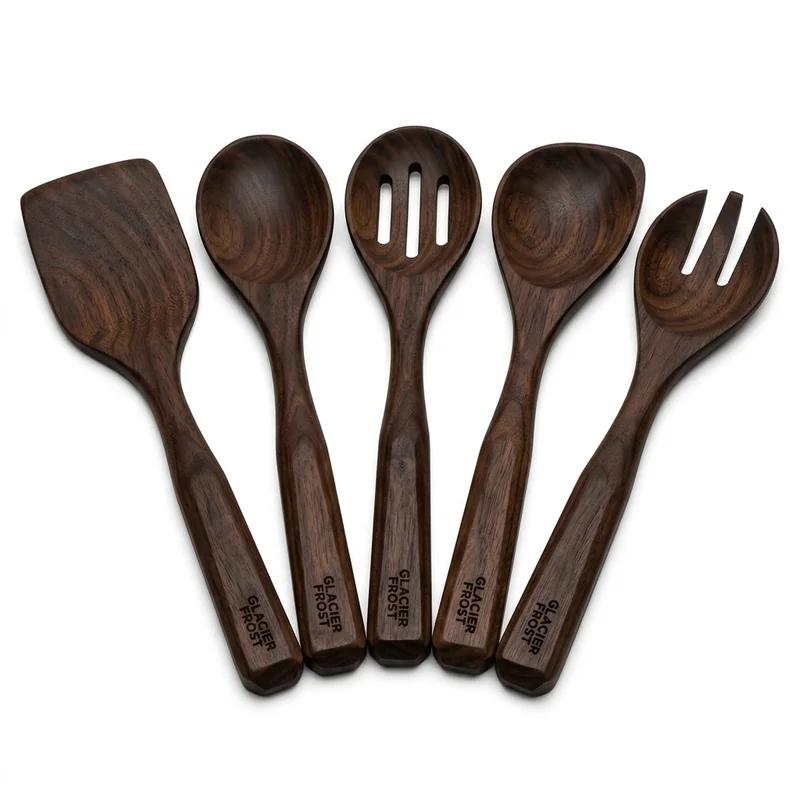 Glacier Frost Wooden Utensil Set thumb 4