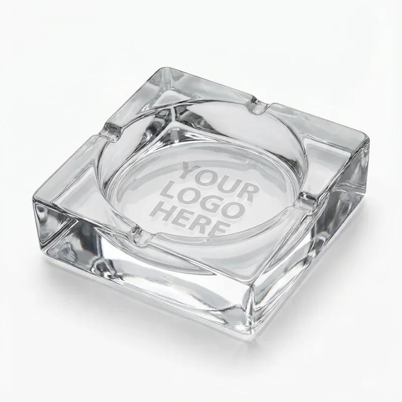 Glass Ashtray Square thumb 2