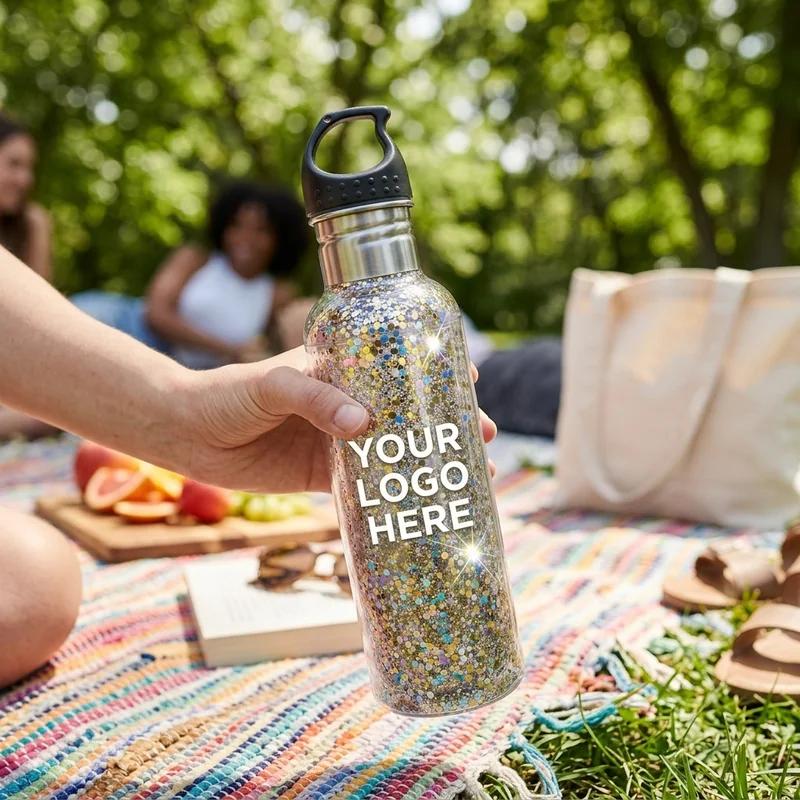 Glitter Acrylic Double-Wall Tumbler thumb 3