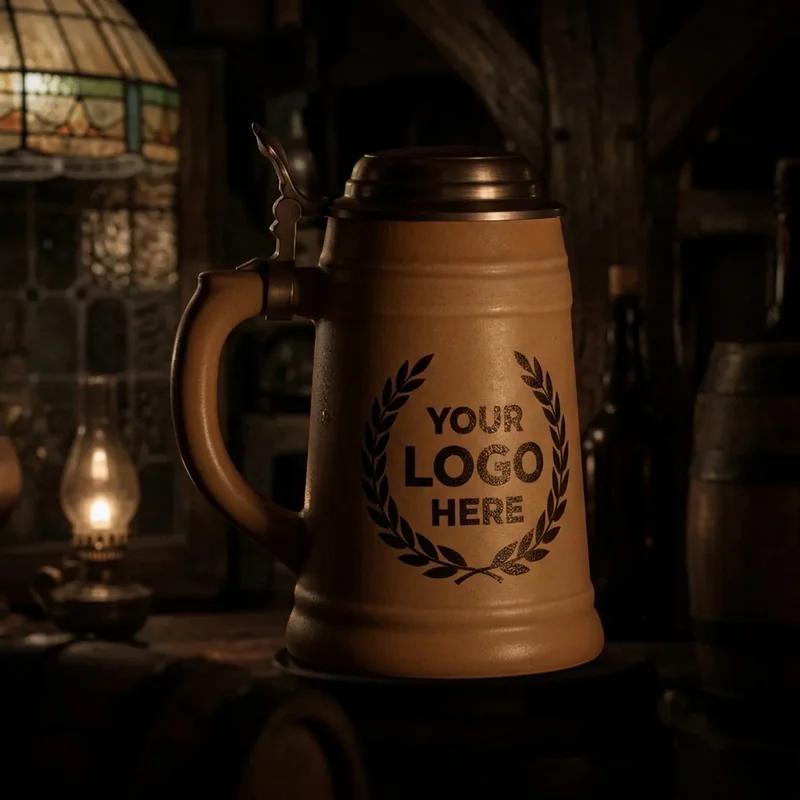 Chope à bière avec poignée 20oz thumb 4