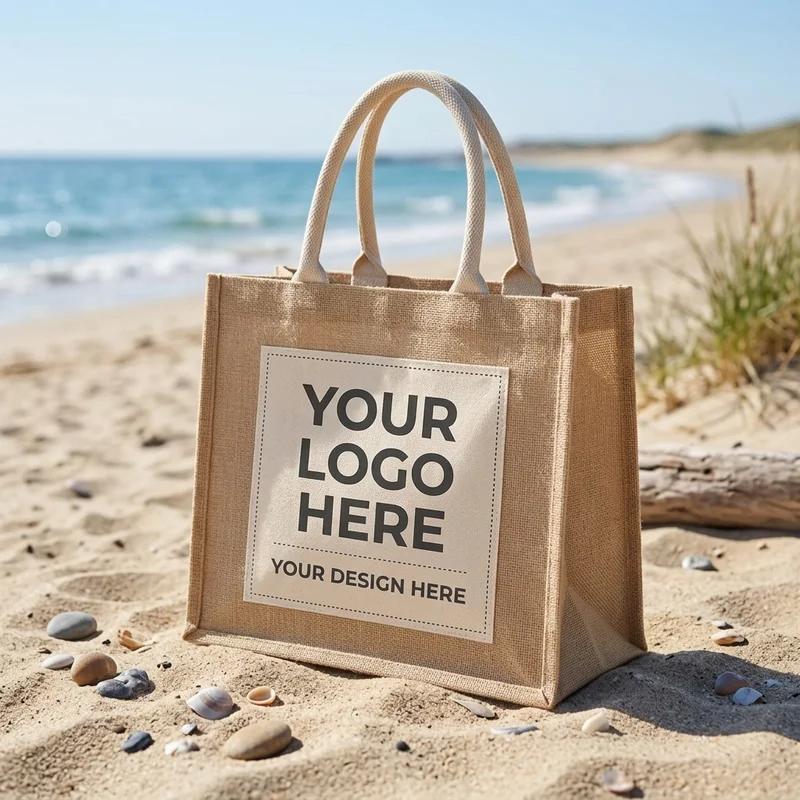 Jute Tote Bag thumb 3