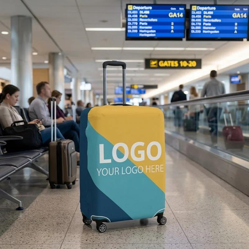 Luggage Cover (Elastic Travel Suitcase Cover) thumb 3