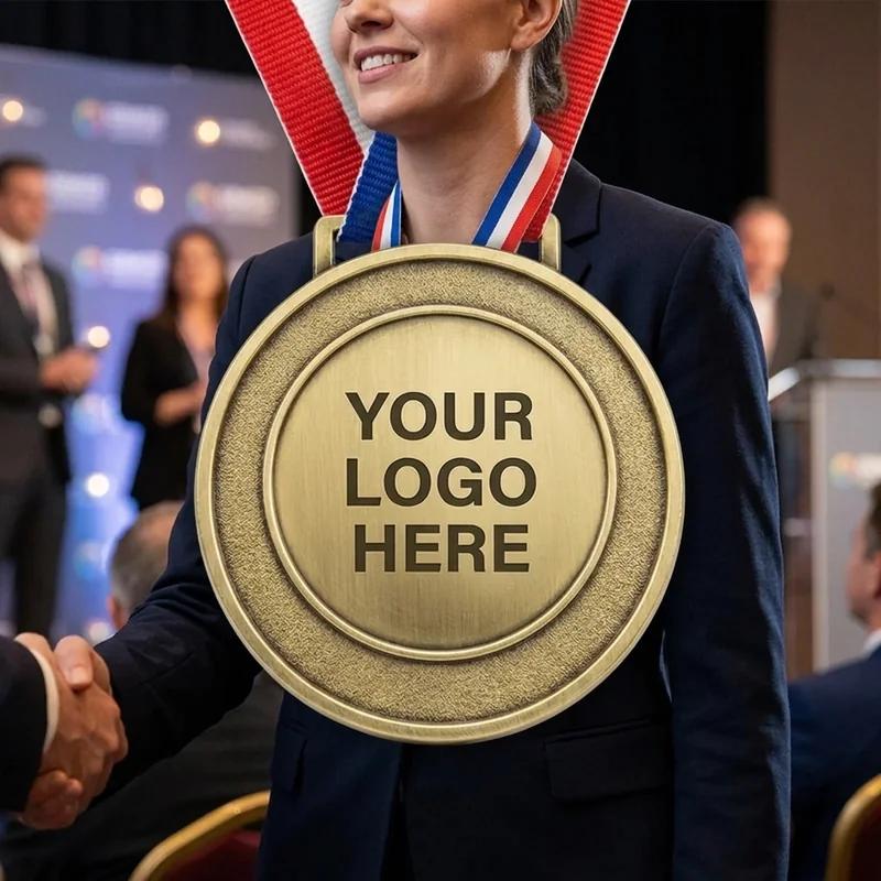 Custom Medal with Ribbon thumb 3