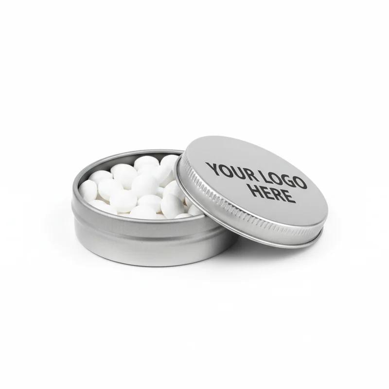 Breath Mints in Tin