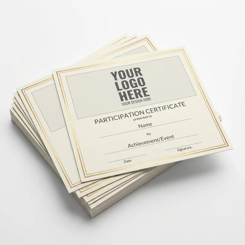 Participation Certificate Pack thumb 1