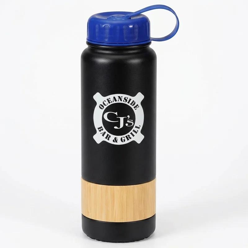 Peak Hydration 20oz Aluminum Bamboo Bottle thumb 4