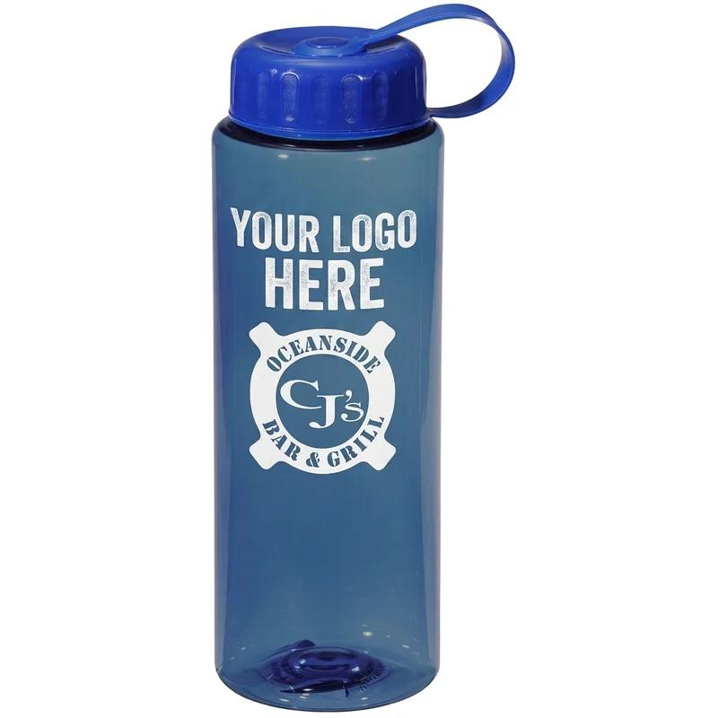 Peak Hydration 20oz Aluminum Bamboo Bottle