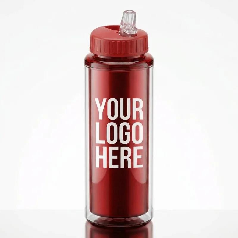 Peak Hydration 24oz Vacuum Straw Bottle thumb 2