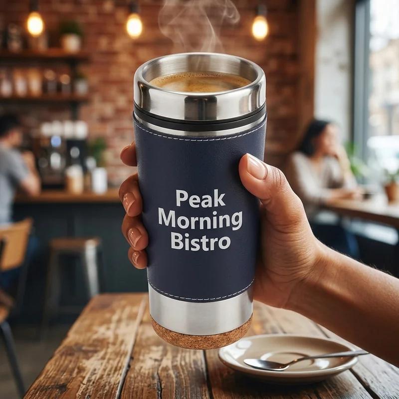 Peak Morning Bistro Porseleinen Mok thumb 3