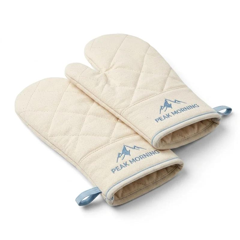 Peak Morning Cotton Oven Mitt Set thumb 2