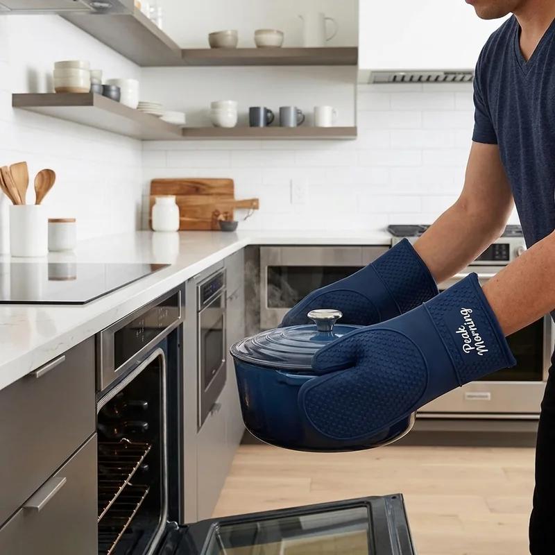Peak Morning Silicone Oven Mitts thumb 3