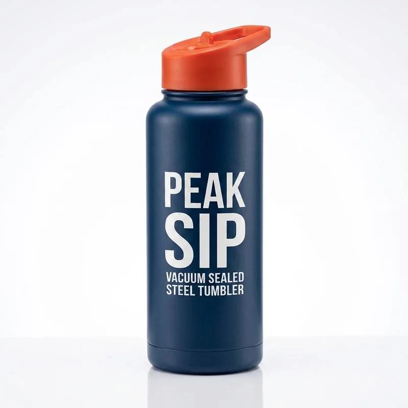 Peak Sip Vacuum Sealed Steel Tumbler thumb 4