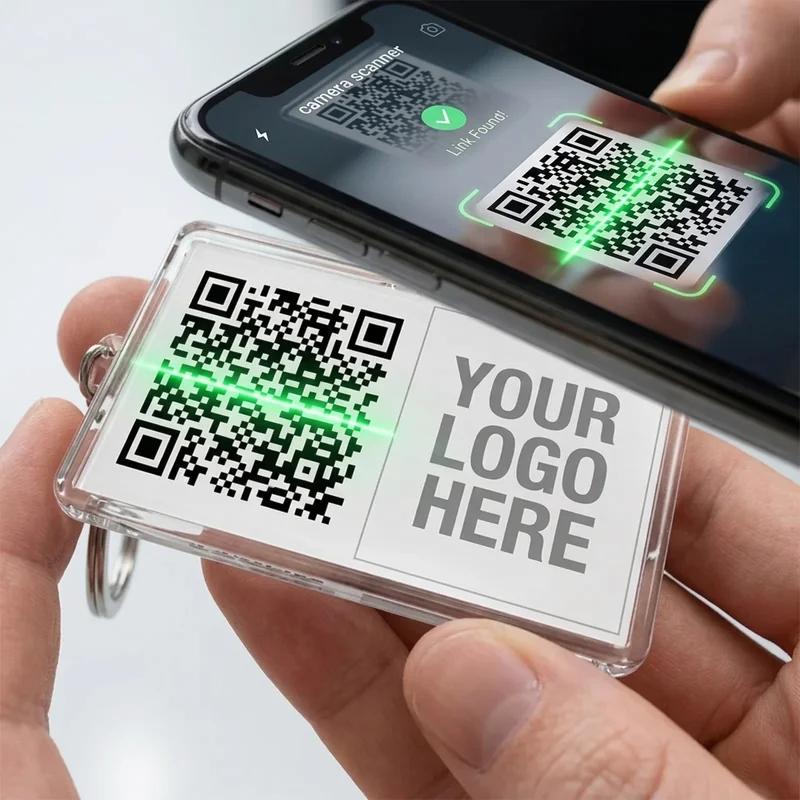 QR Code Keychain thumb 3