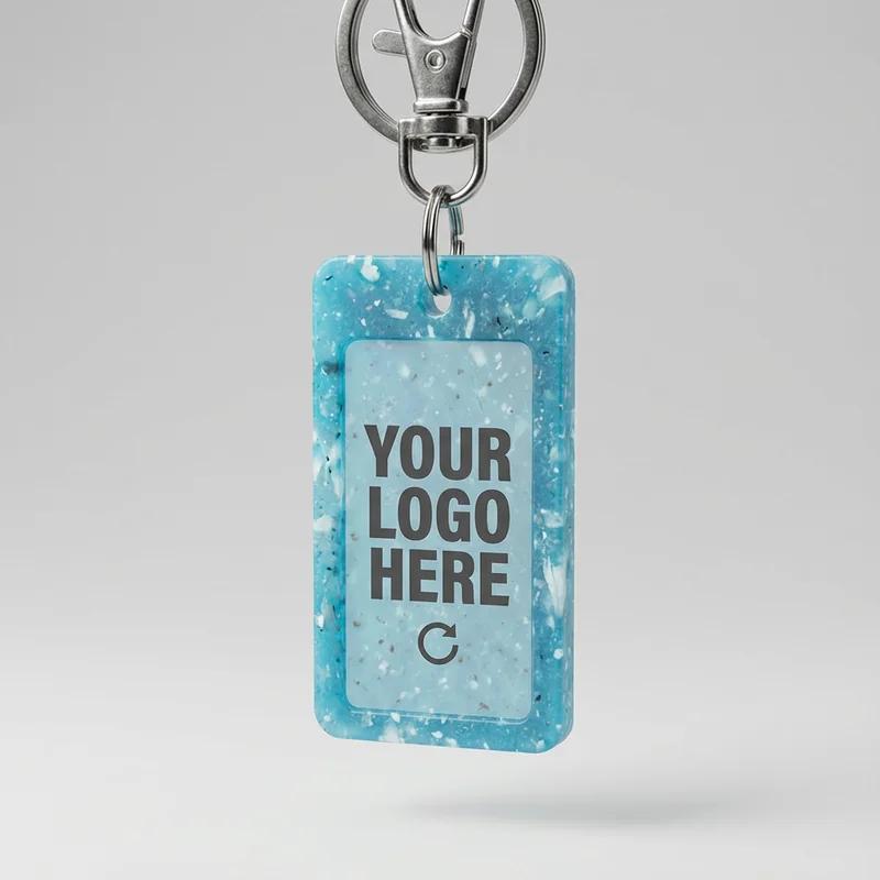Recycled Plastic Keychain thumb 1