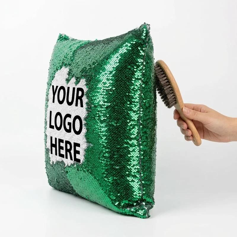 Reversible Sequin Pillow thumb 2