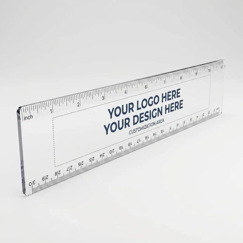 12" Plastic Ruler thumb 2