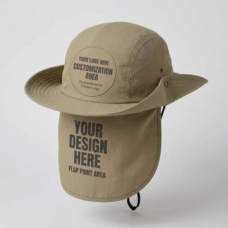 Safari Sun Hat with Neck Flap thumb 2