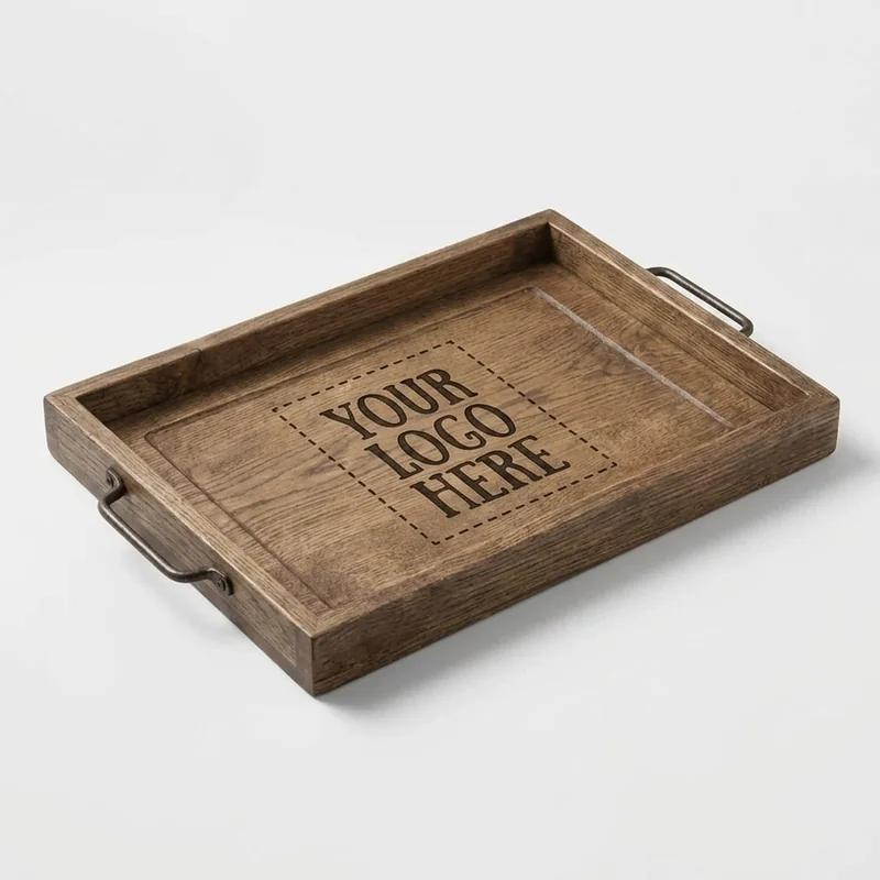 Wooden Serving Tray thumb 2