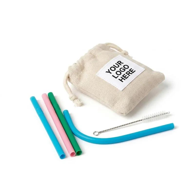 Silicone Rietjes Set Herbruikbaar thumb 2