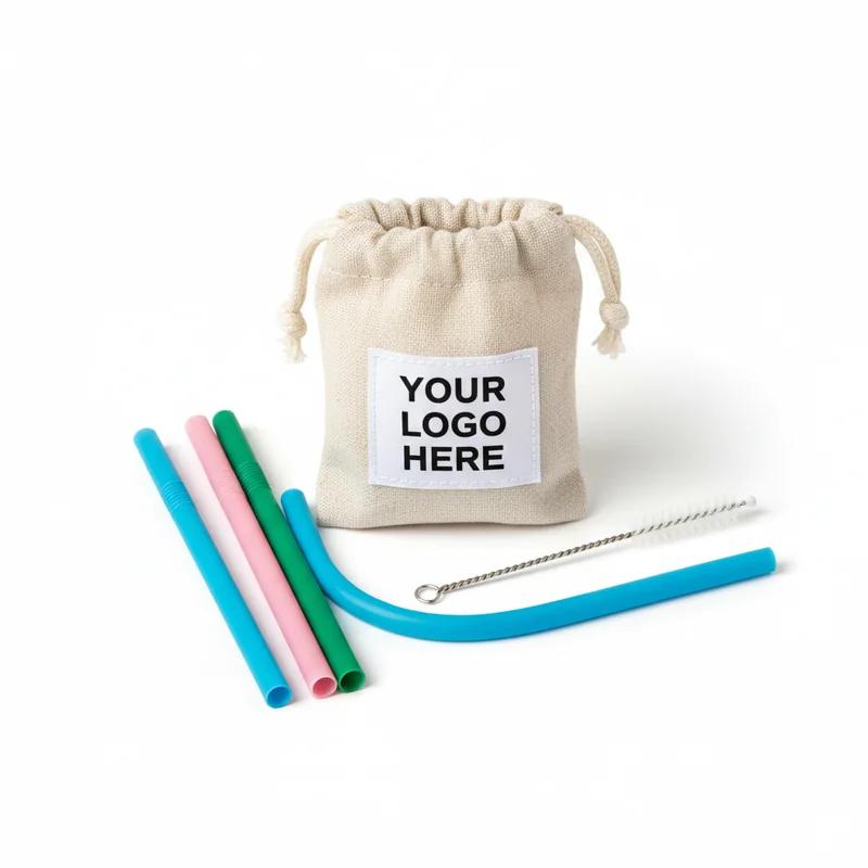 Silicone Rietjes Set Herbruikbaar