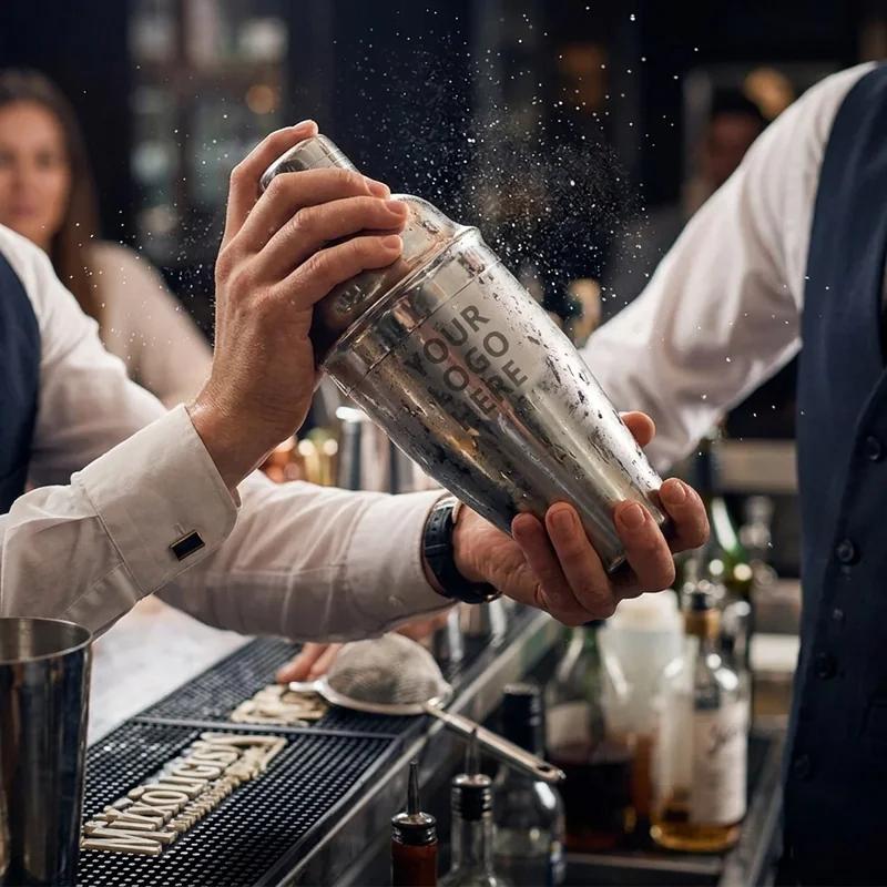 Stainless Steel Cocktail Shaker thumb 3